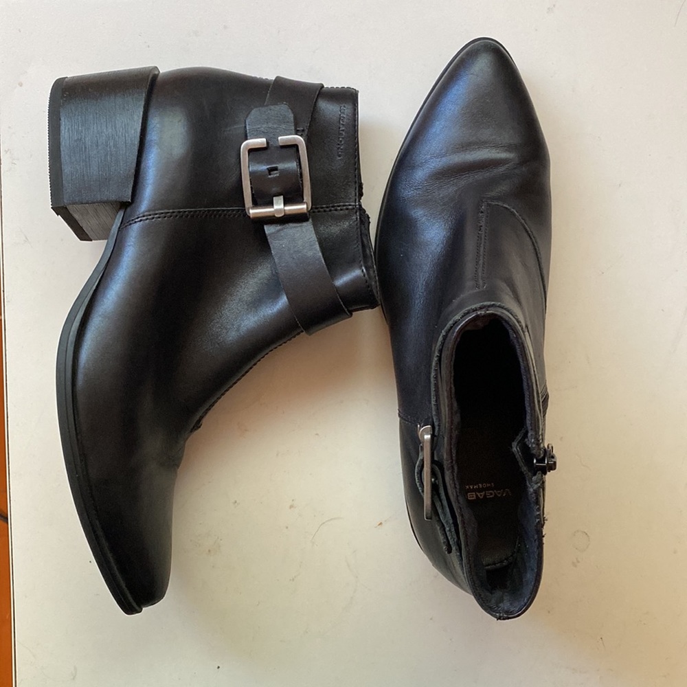 Vagabond leather ankle boots